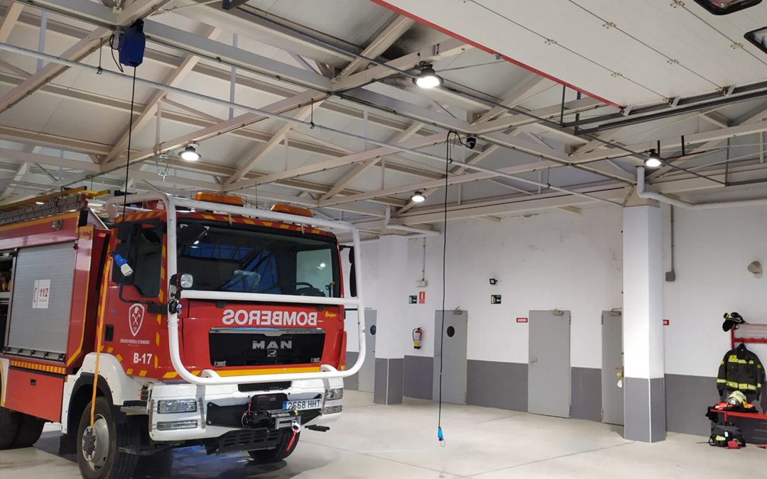 Reforma del parque de bomberos.