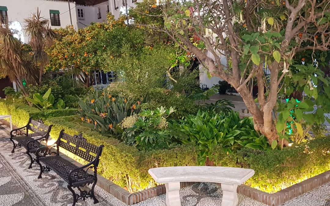 Iluminación escénica zona interior