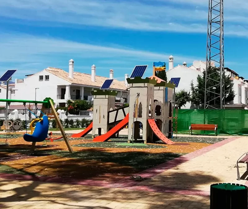 Instalación y montaje de paque recreativo