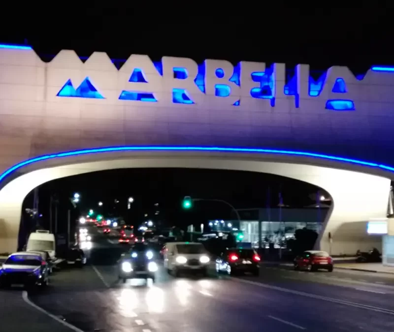 ILUMINACIÓN ACCESO A MARBELLA