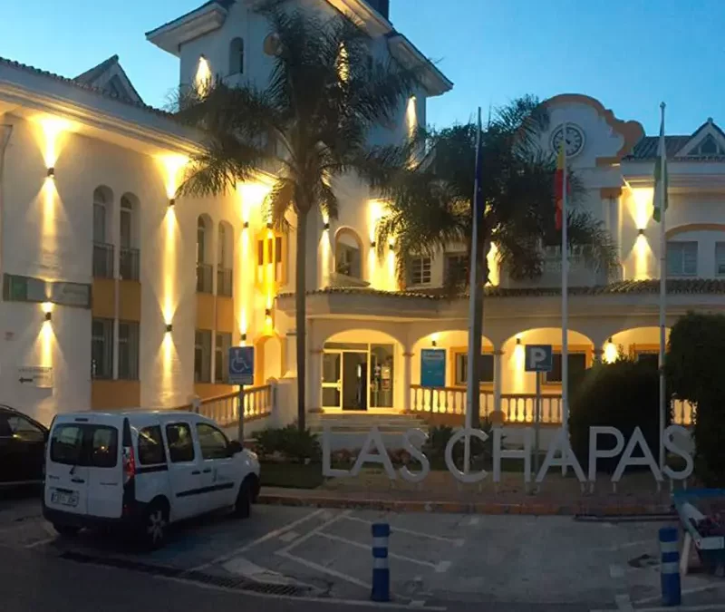 ILUMINACIÓN EN HOTEL LAS CHAPAS